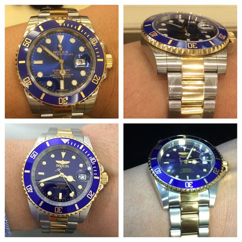 invicta and rolex|Invicta Rolex style watches.